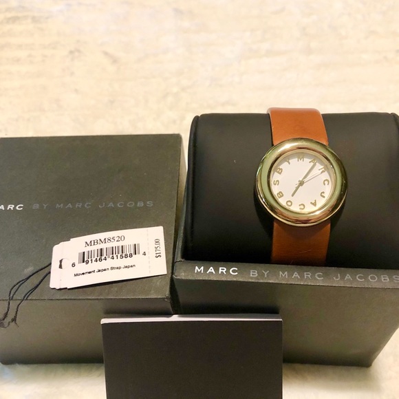 Marc by Marc Jacobs Leather Watch - Picture 3 of 6
